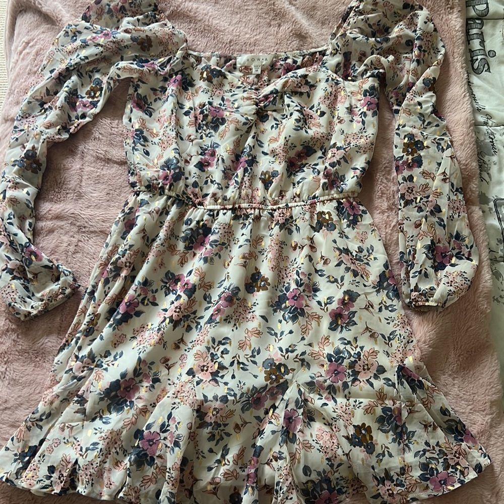 Floral baby doll dress M - Picture 6 of 10